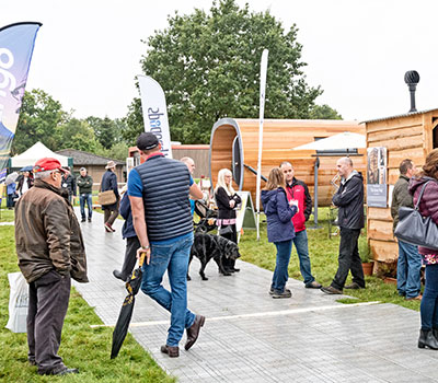 Glamping Show outdoor area