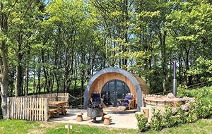 Catgill Farm Diversification - Glamping Pods