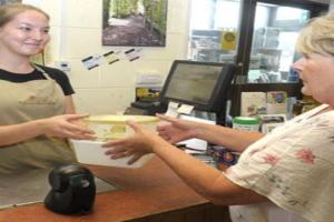 Customer Buying Frozen Food