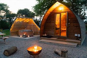 Wigwam glamping farm diversification